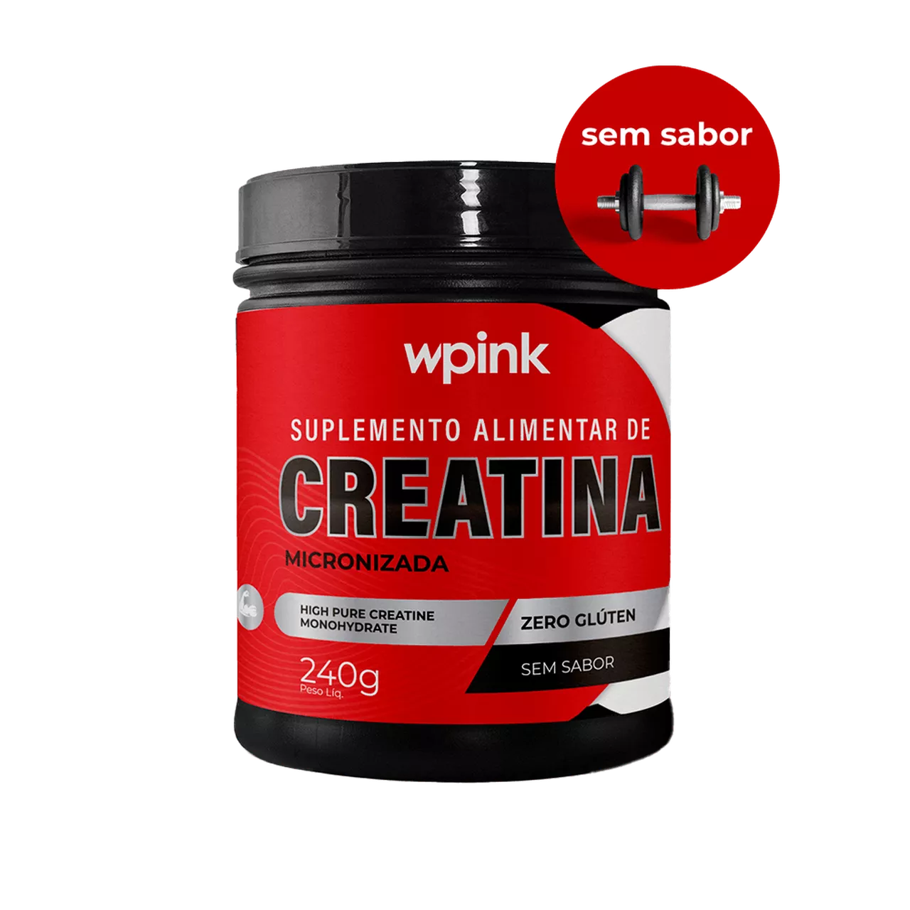 Creatina Sem Sabor - 240g