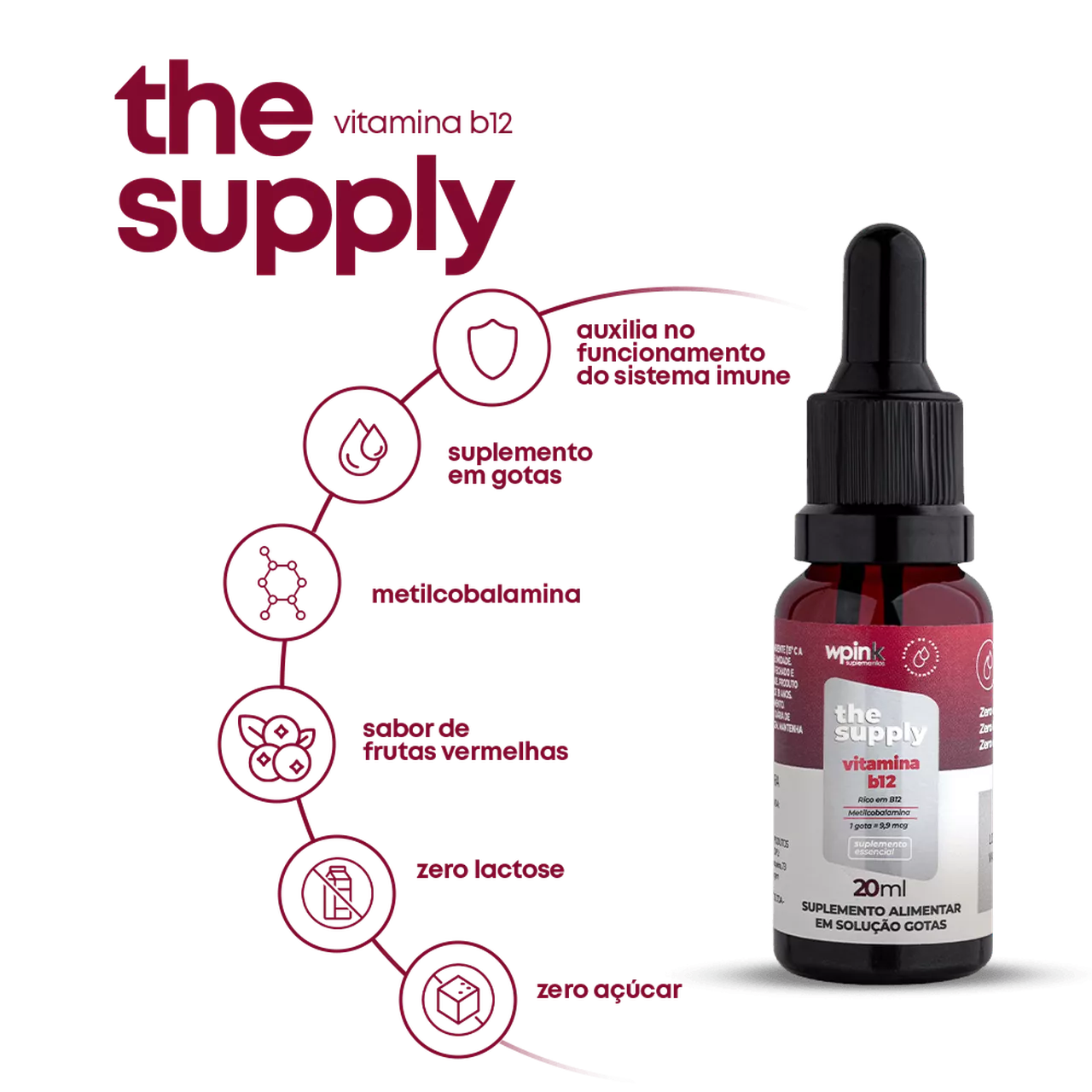 Vitamina B12 - Em gotas