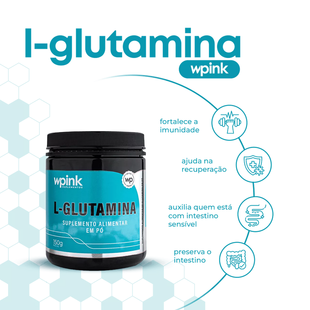 L-Glutamina - 150g