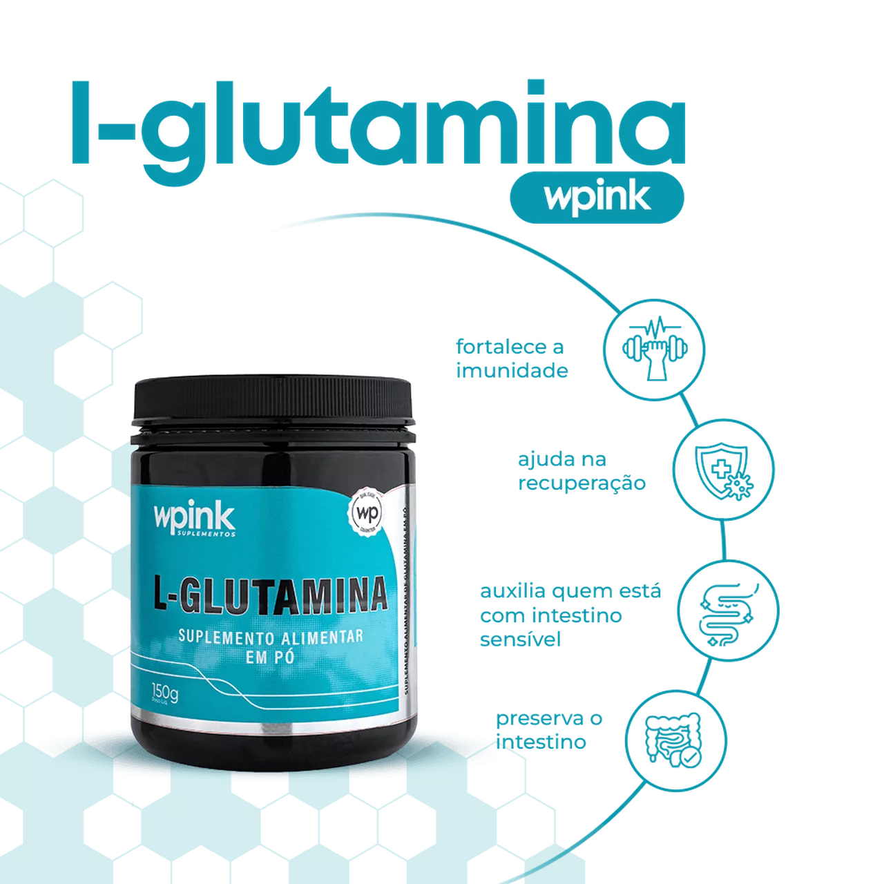 L-Glutamina - 150g